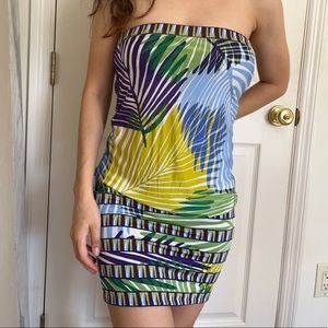 BCBG Maxaria Strapless mini dress